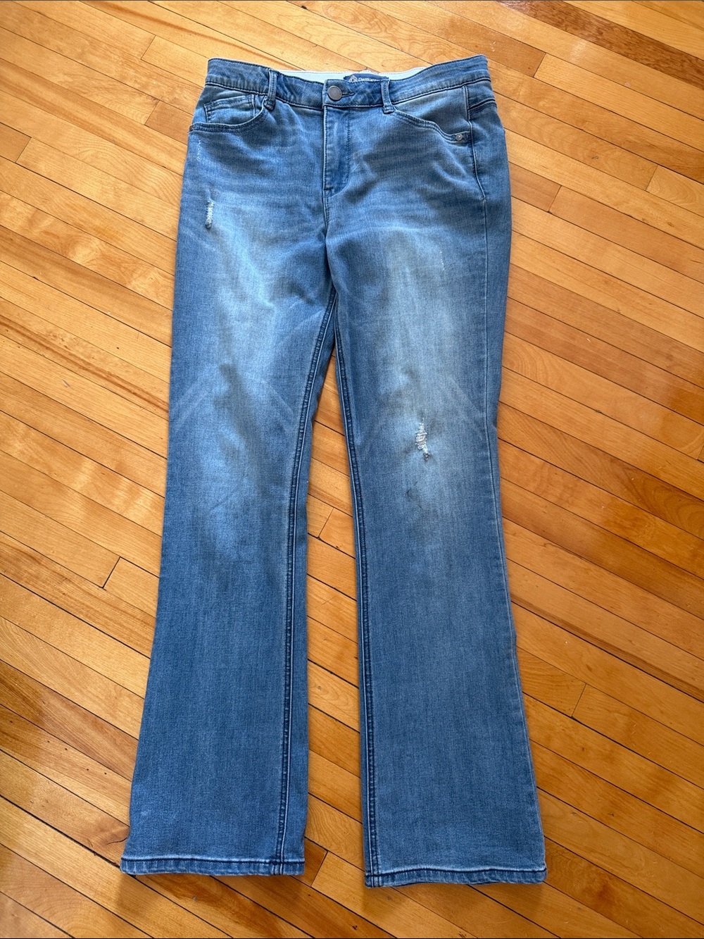 Democracy | "Ab"solution® High Rise Itty Bitty Bootcut Jeans Size 8 - Picture 5 of 9
